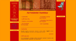 Desktop Screenshot of fal.feluletektisztitasa.hu
